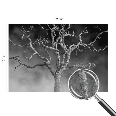 Samolepilna fototapeta z motivom meglenega drevesa
