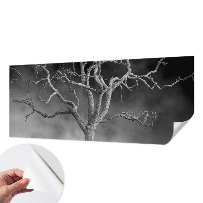 Samolepilna fototapeta z motivom meglenega drevesa
