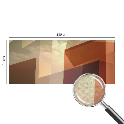 3D fototapeta z abstraktnimi oblikami