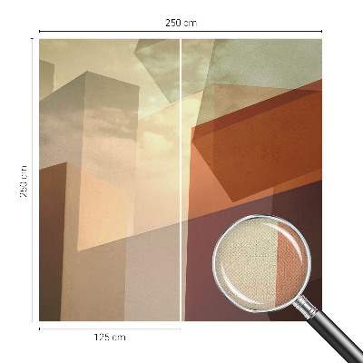 3D fototapeta Abstraktne oblike