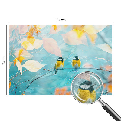 Fototapeta za otroško sobo Pomladne ptice