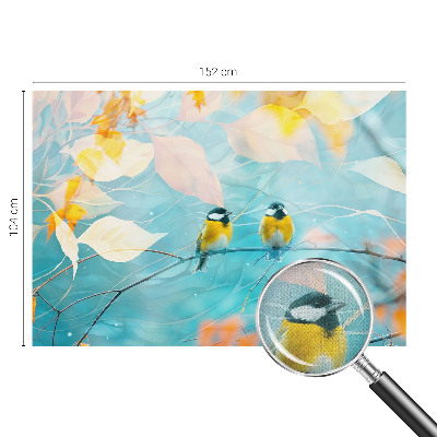 Fototapeta za otroško sobo Pomladne ptice