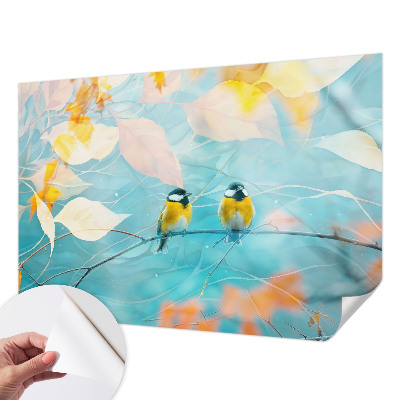 Fototapeta za otroško sobo Pomladne ptice