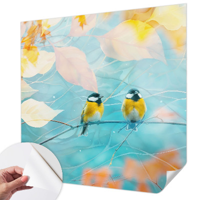 Fototapeta za otroško sobo Pomladne ptice