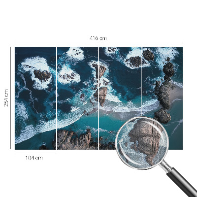 3D fototapeta Oceanski valovi