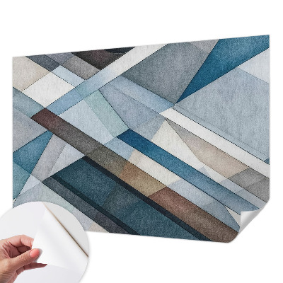 Samolepilna fototapeta za spalnico Abstraktna geometrija
