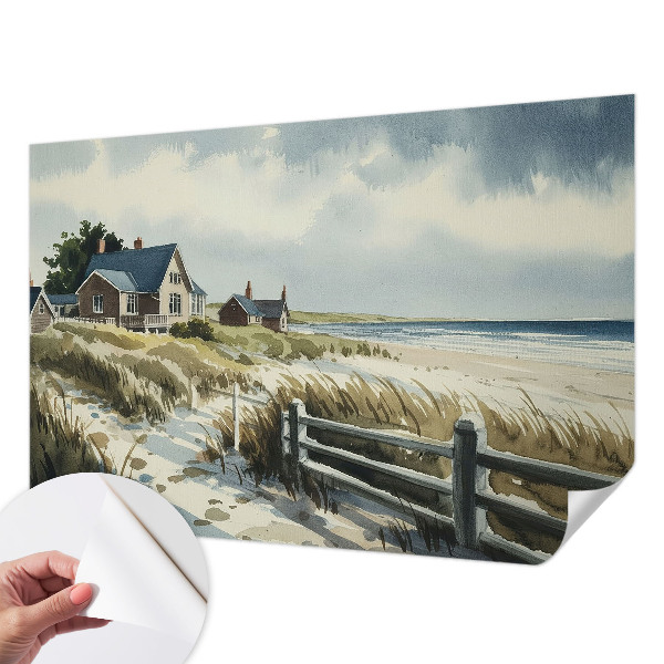 Samolepilna fototapeta za dnevno sobo Plažne sipine