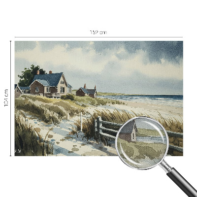 Samolepilna fototapeta za dnevno sobo Plažne sipine