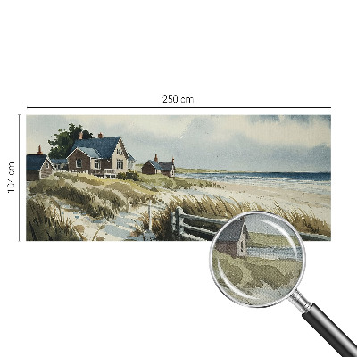 Samolepilna fototapeta za dnevno sobo Plažne sipine