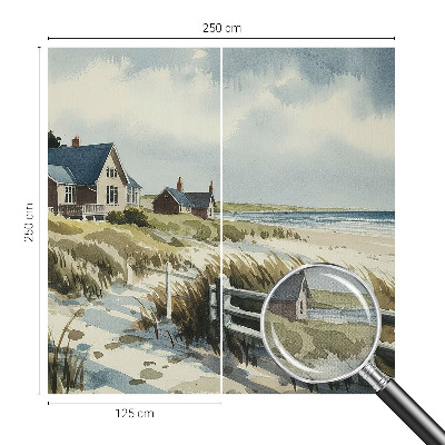 Samolepilna fototapeta za dnevno sobo Plažne sipine