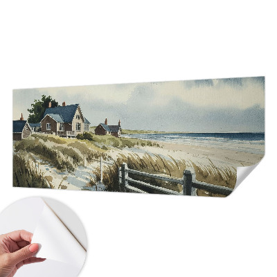 Samolepilna fototapeta za dnevno sobo Plažne sipine