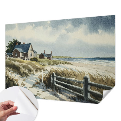 Samolepilna fototapeta za dnevno sobo Plažne sipine