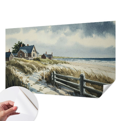 Samolepilna fototapeta za dnevno sobo Plažne sipine