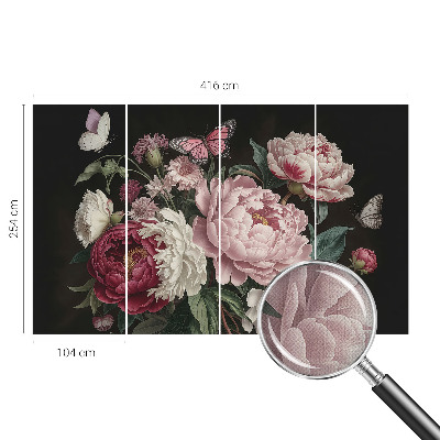 Otroška fototapeta Potonike in metulji