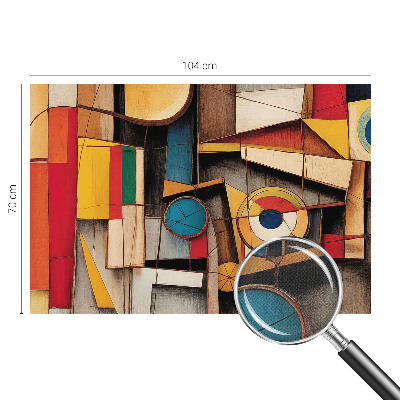 Samolepilna fototapeta za dnevno sobo Geometrijski vzorci