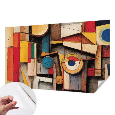 Samolepilna fototapeta za dnevno sobo Geometrijski vzorci