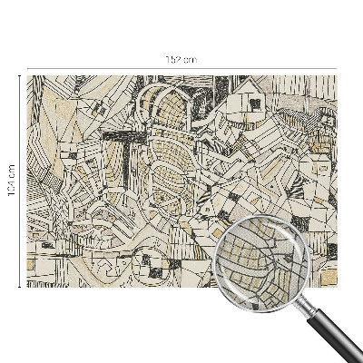 Samolepilna fototapeta Geometrijska abstrakcija