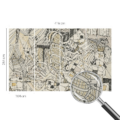 Samolepilna fototapeta Geometrijska abstrakcija