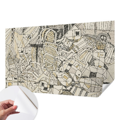 Samolepilna fototapeta Geometrijska abstrakcija