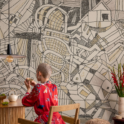 Samolepilna fototapeta Geometrijska abstrakcija