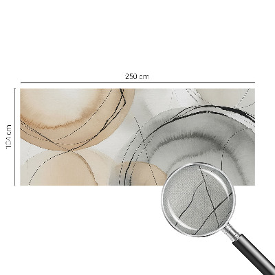 Samolepilna fototapeta z geometrijskim vzorcem z nežno harmonijo barv