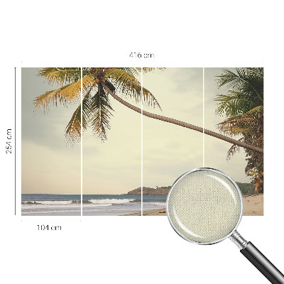 Samolepilna fototapeta za dnevno sobo Tropska pokrajina