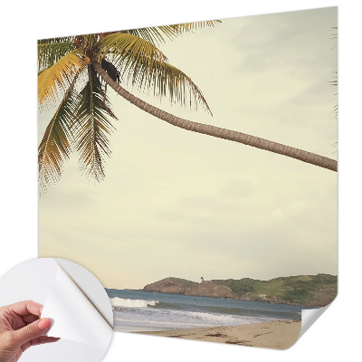 Samolepilna fototapeta za dnevno sobo Tropska pokrajina