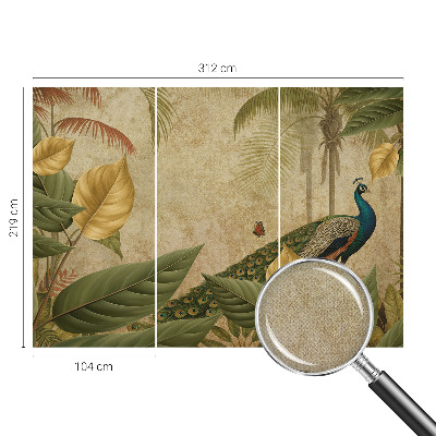 Samolepilna fototapeta za spalnico z motivom eksotične ptice