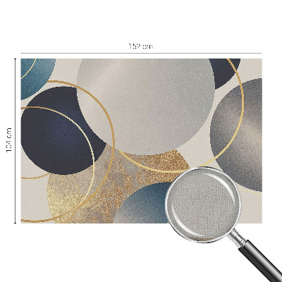 Fototapeta za otroško sobo Ustvarjalni krogi