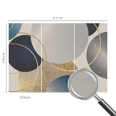 Fototapeta za otroško sobo Ustvarjalni krogi