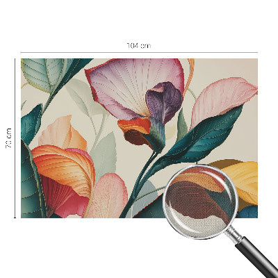 Otroška fototapeta Barvite rože