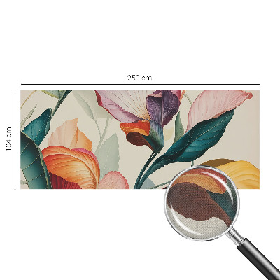 Otroška fototapeta Barvite rože