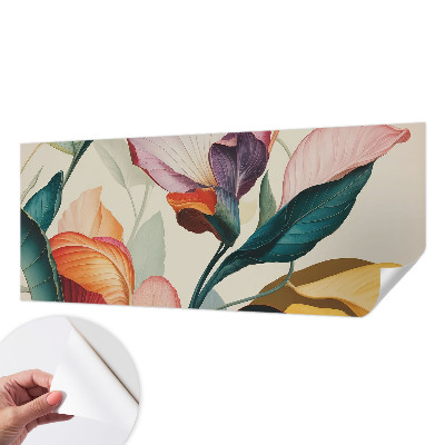 Otroška fototapeta Barvite rože