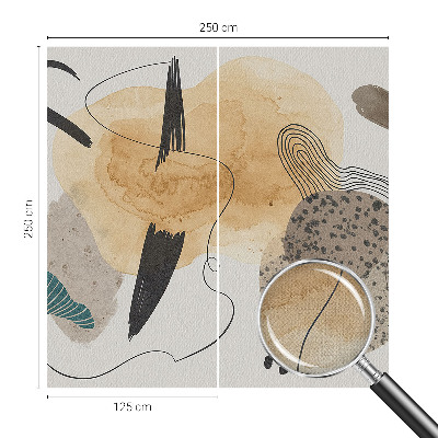 Samolepilna fototapeta za dnevno sobo Abstraktna kompozicija