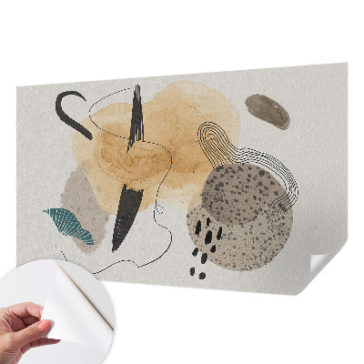 Samolepilna fototapeta za dnevno sobo Abstraktna kompozicija