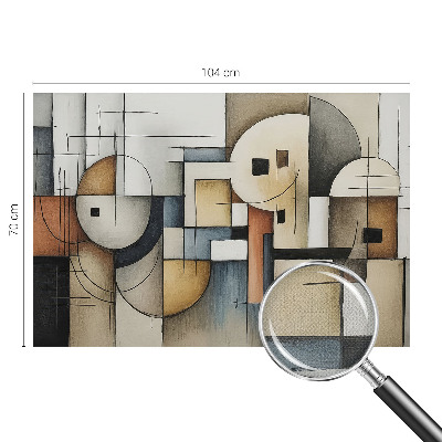 3D fototapeta z motivom geometrijske harmonije