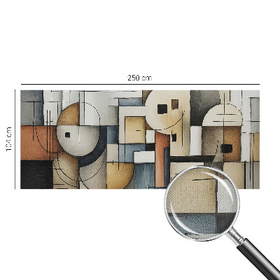 3D fototapeta z motivom geometrijske harmonije