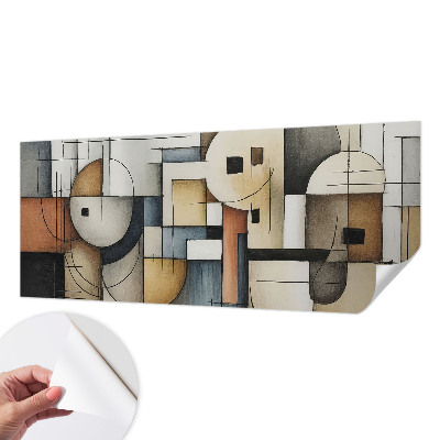 3D fototapeta z motivom geometrijske harmonije