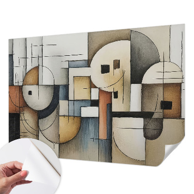 3D fototapeta z motivom geometrijske harmonije