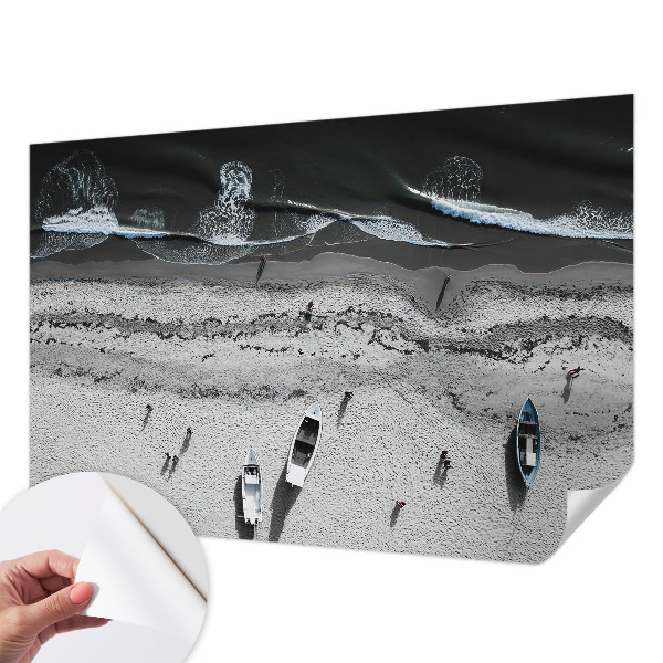 Otroška fototapeta z motivom mirne plaže