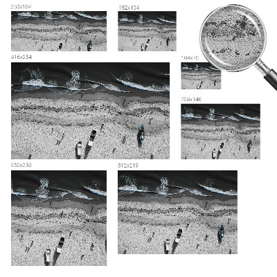 Otroška fototapeta z motivom mirne plaže