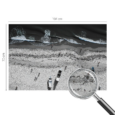 Otroška fototapeta z motivom mirne plaže
