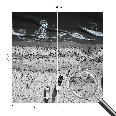 Otroška fototapeta z motivom mirne plaže