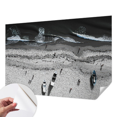 Otroška fototapeta z motivom mirne plaže
