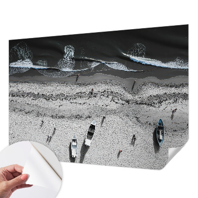 Otroška fototapeta z motivom mirne plaže