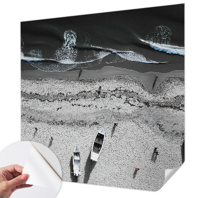Otroška fototapeta z motivom mirne plaže