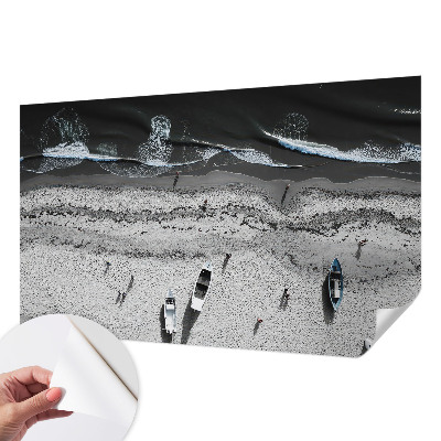 Otroška fototapeta z motivom mirne plaže