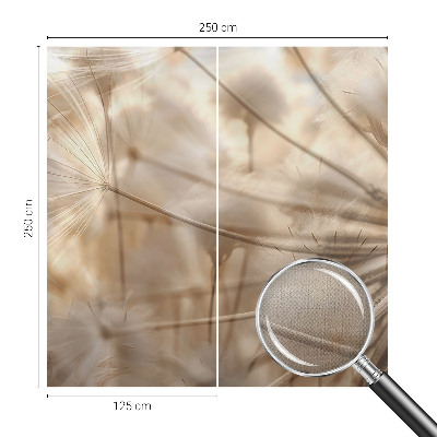 Samolepilna fototapeta za dnevno sobo Nežni regrat