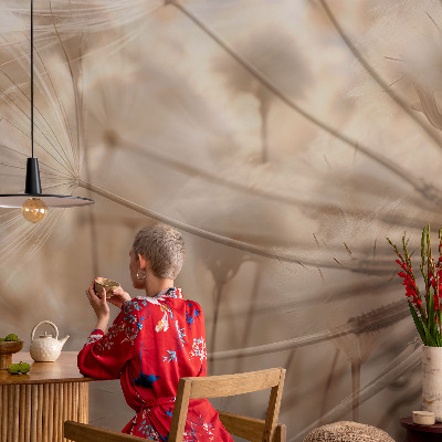 Samolepilna fototapeta za dnevno sobo Nežni regrat