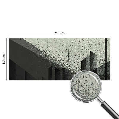 Samolepilna fototapeta za spalnico Geometrija mesta